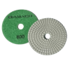 DIAMACH 100mm 4 Inch White Resin Wet Polishing Pad Velcro Backed 800 Grit 100POLPADWHT800GRIT