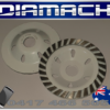 DIAMACH 105mm (4") Turbo Cup Wheel -60 Grit