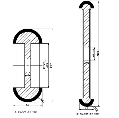 DIAMACH Reverse Bullnose Profiling Wheel