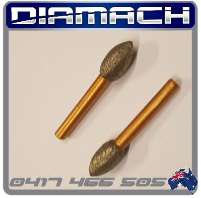 DIAMACH Sintered Burr 1/4" Shaft Type M DYK01