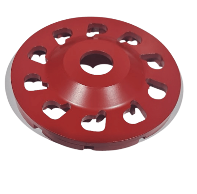 DIAMACH 130mm Cup Wheel Festool Compatible RED