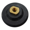 100mm 4 Inch Rubber Velcro Backing Disc For Diamond Polishing Pads M14 Thread 100BACKERFM14