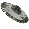 DIAMACH 125mm 5 Inch Brick And Concrete Tiger Flush Cut Diamond Saw Blade  M14 125TIGERSBM14