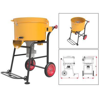 Abaco Mortar Mixer M2 Amx100m2 (1)