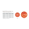 180mm Small PCD cup wheel 14 PCD SPCC714